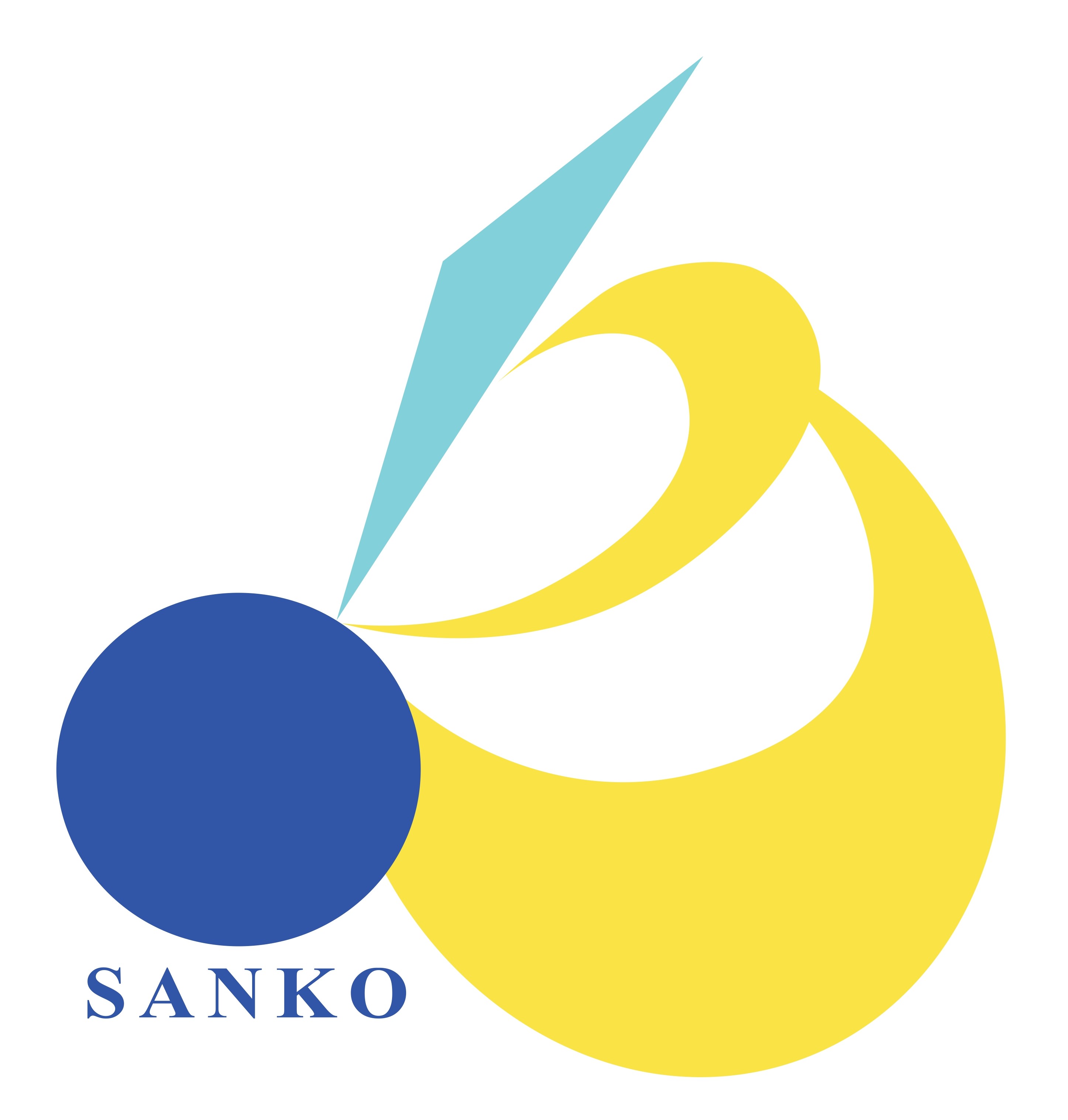 SANKOロゴマーク「心」